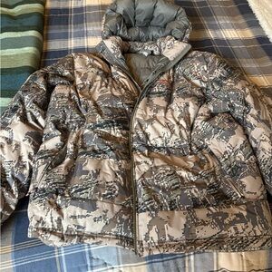 Camouflage Puffer Jacket